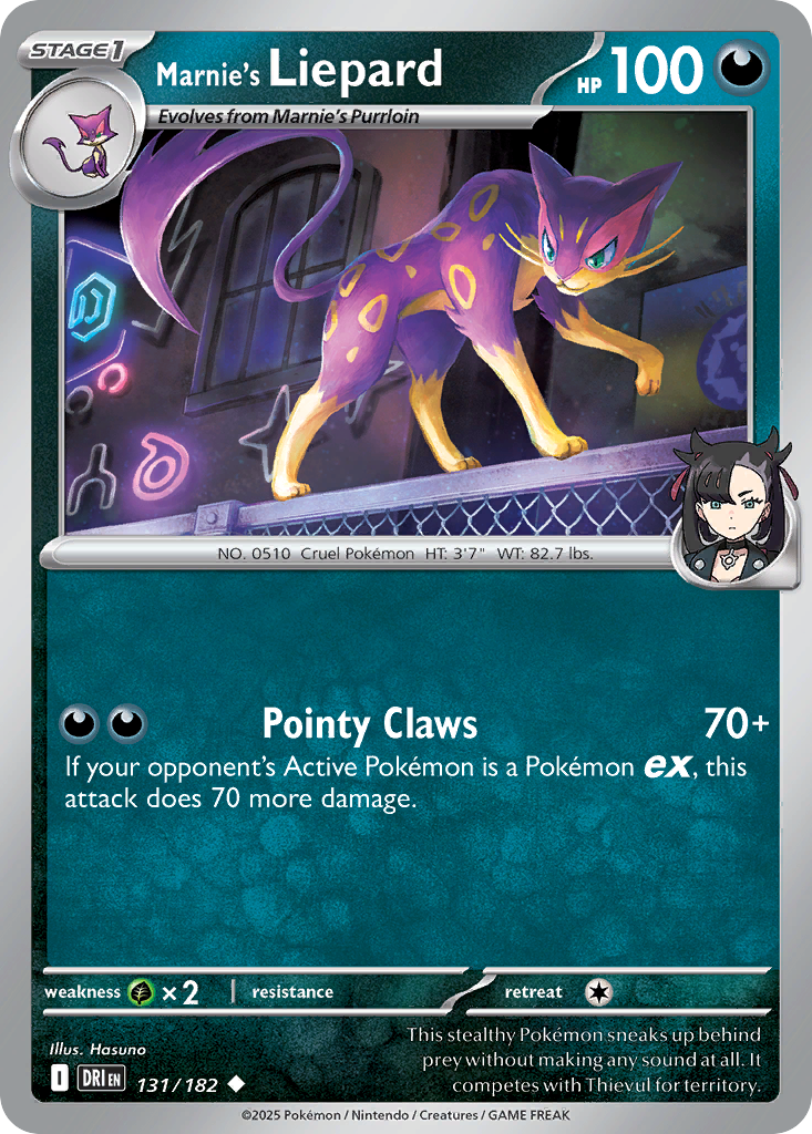 Marnie's Liepard - 131/182 - Uncommon