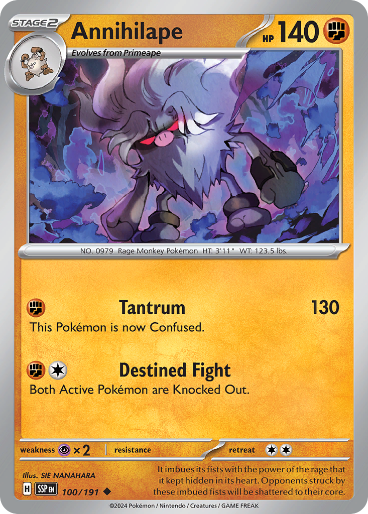 Annihilape - 100/191 - Uncommon