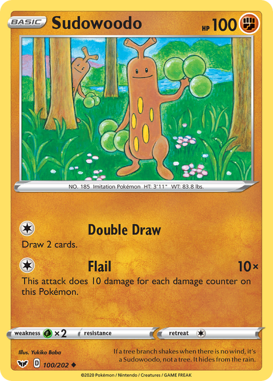Sudowoodo - 100/202 - Uncommon