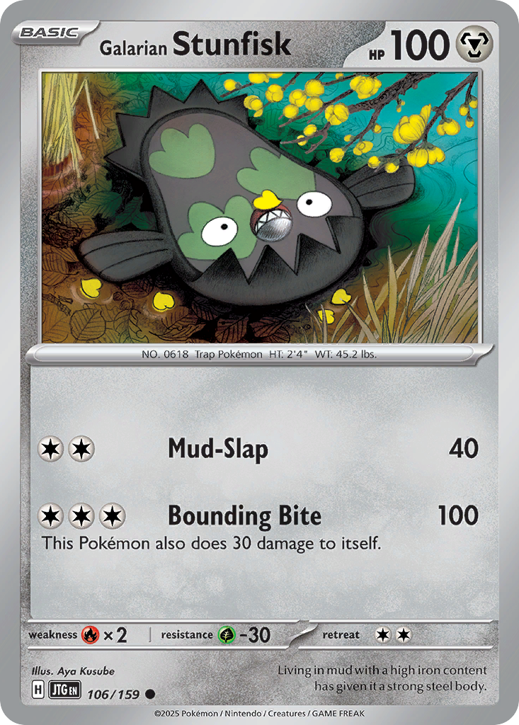 Galarian Stunfisk - 106/159 - Common