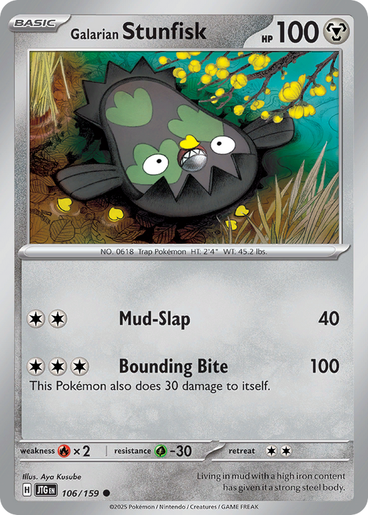 Galarian Stunfisk - 106/159 - Common