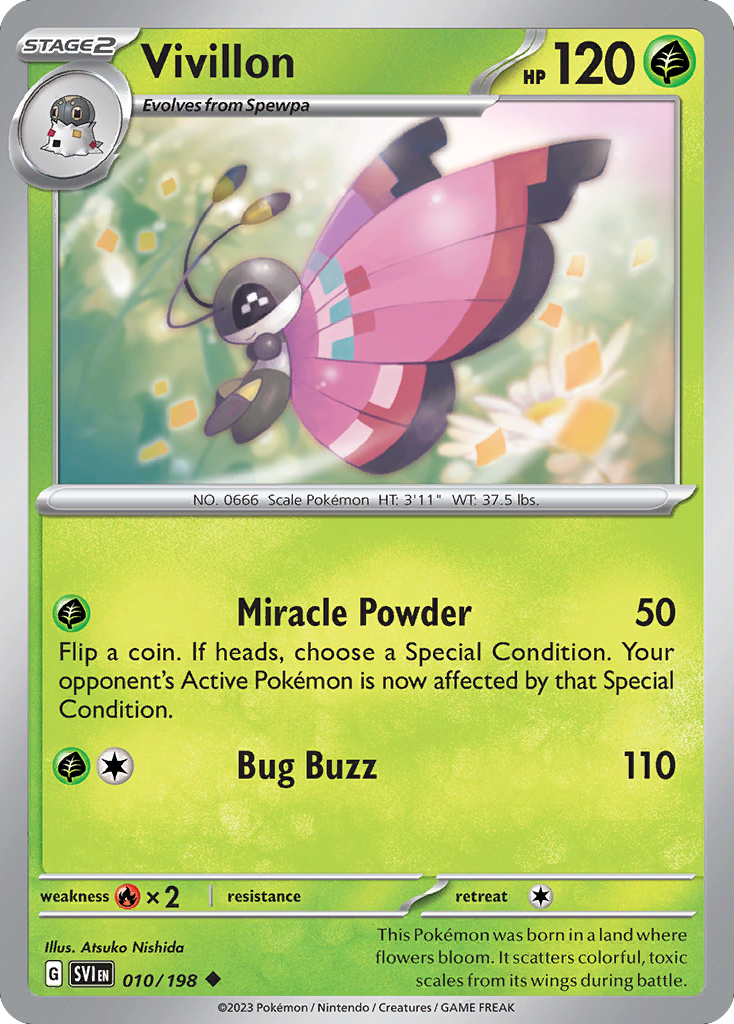 Vivillon - 010/198 - Uncommon