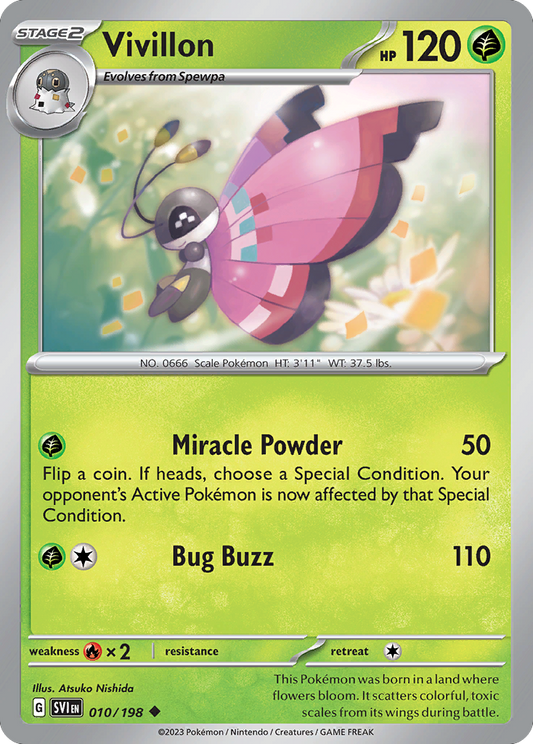 Vivillon - 010/198 - Uncommon
