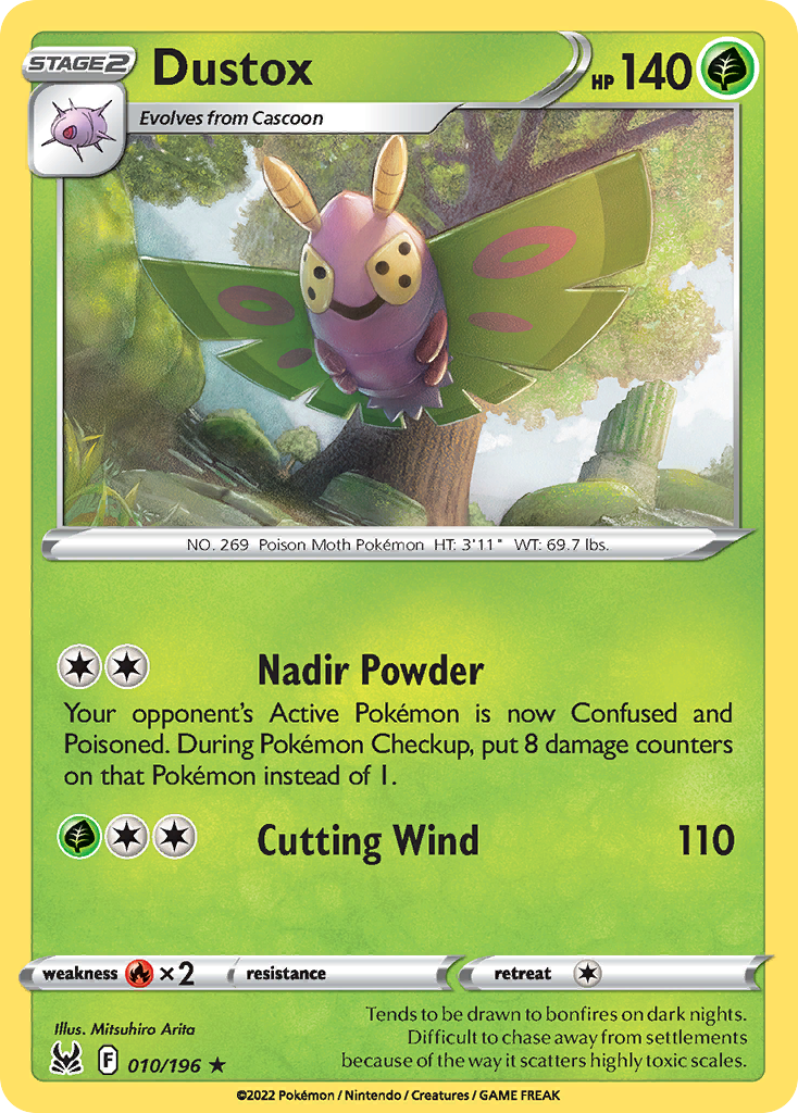 Dustox - 010/196 - Rare