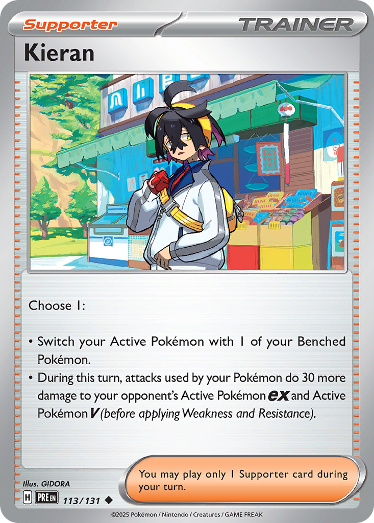 Kieran - 113/131 - Uncommon