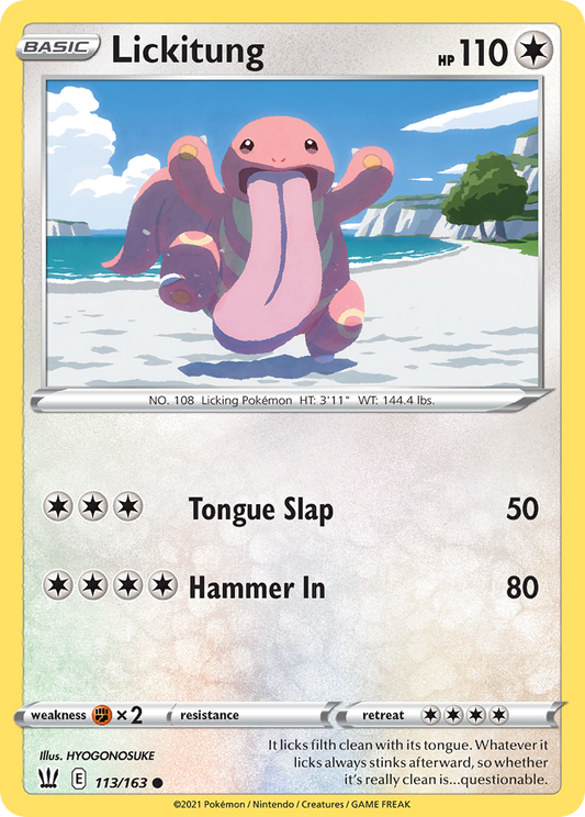 Lickitung - 113/163 - Common