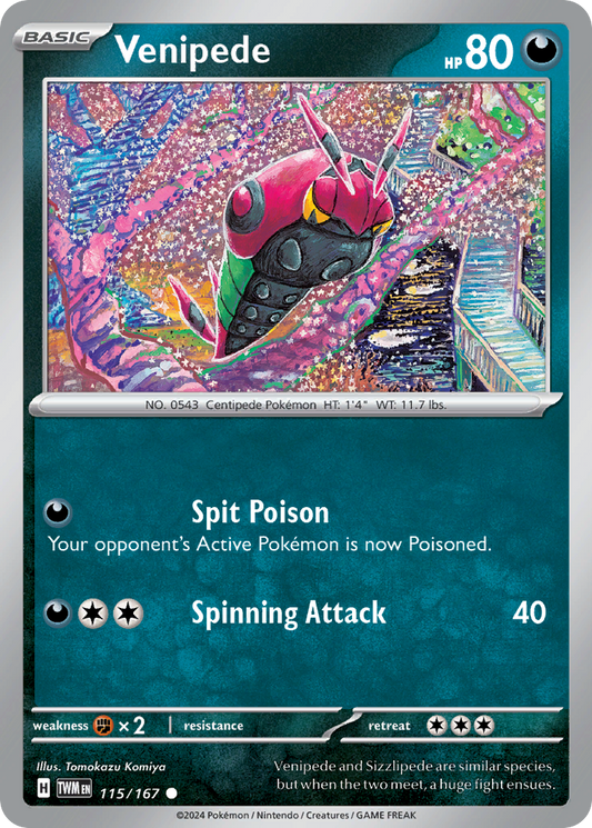 Venipede - 115/167 - Common