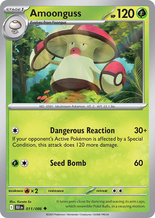 Amoonguss - 011/086 - Uncommon