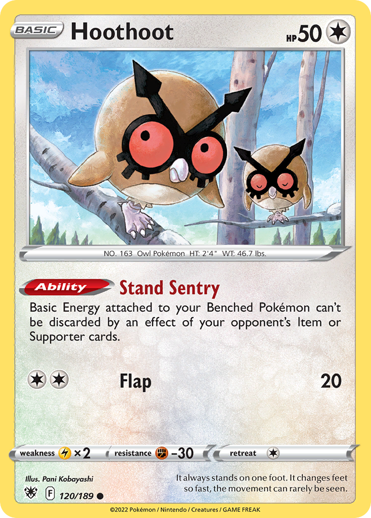 Hoothoot - 120/189 - Common