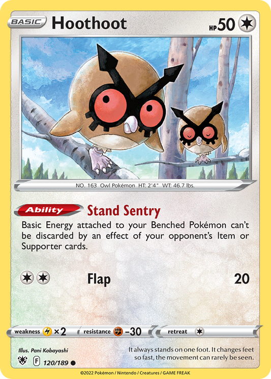 Hoothoot - 120/189 - Common