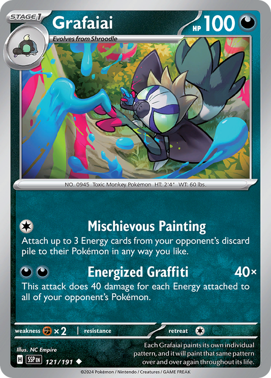 Grafaiai - 121/191 - Uncommon