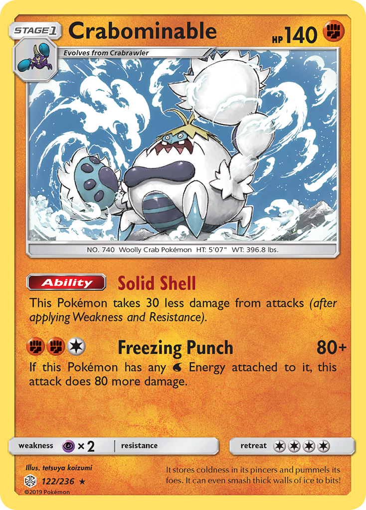 Crabominable - 122/236 - Rare
