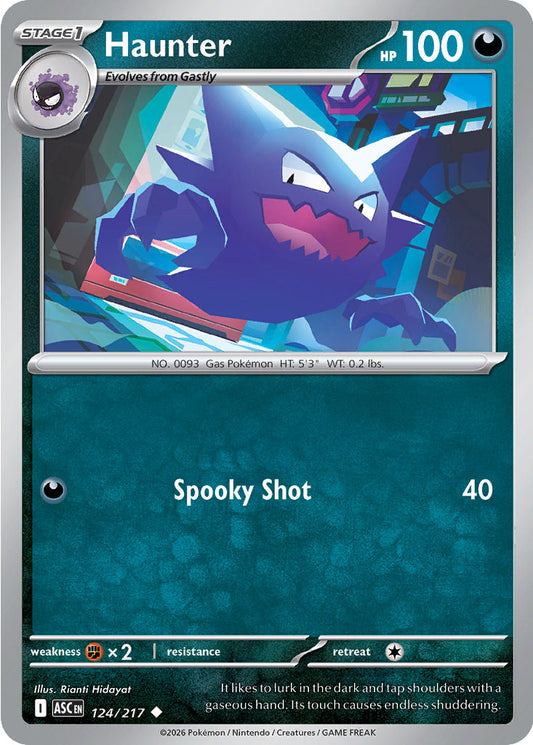 Haunter - 124/217 - Common