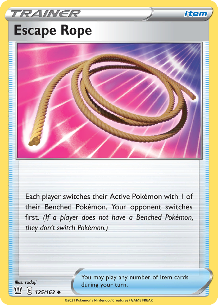 Escape Rope - 125/163 - Uncommon