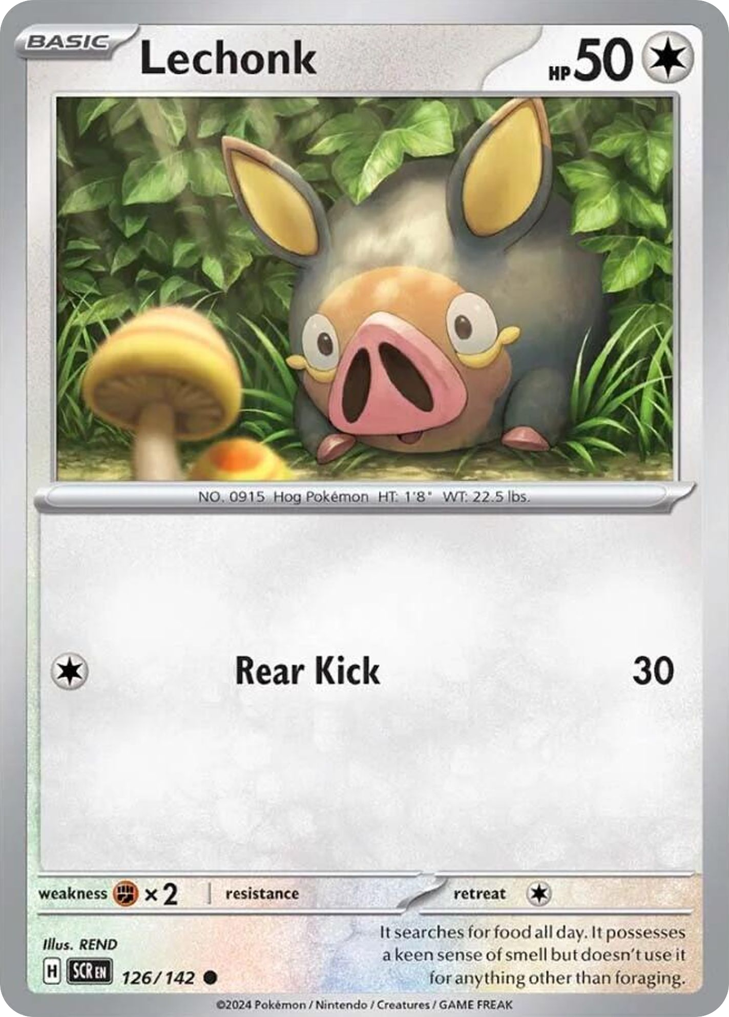 Lechonk - 126/142 - Common