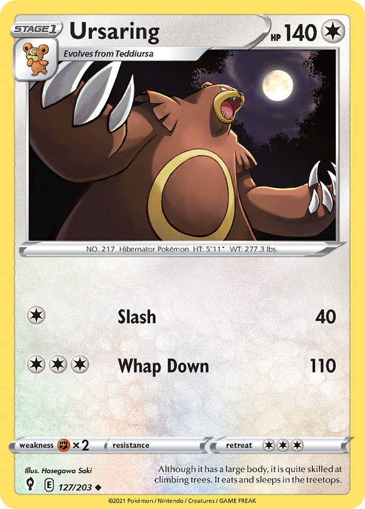 Ursaring - 127/203 - Uncommon