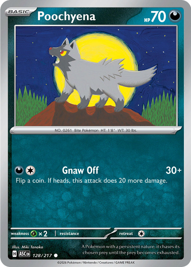 Poochyena - 128/217 - Common