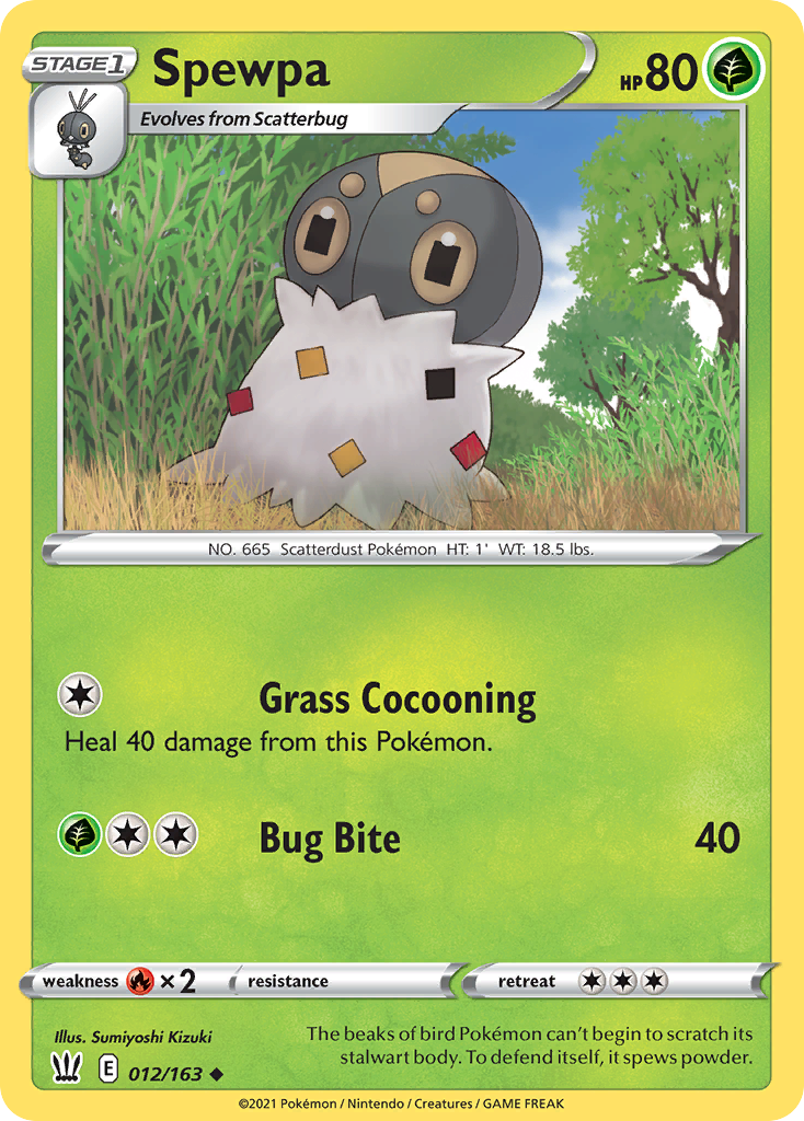 Spewpa - 012/163 - Uncommon