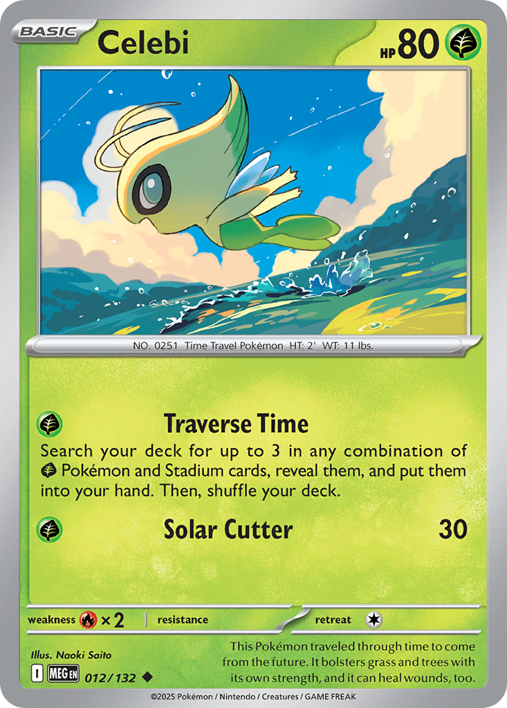 Celebi - 012/132 - Uncommon