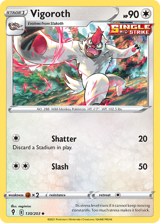 Vigoroth - 130/203 - Uncommon
