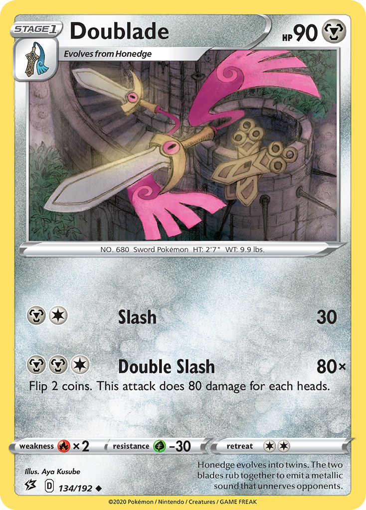 Doublade - 134/192 - Uncommon
