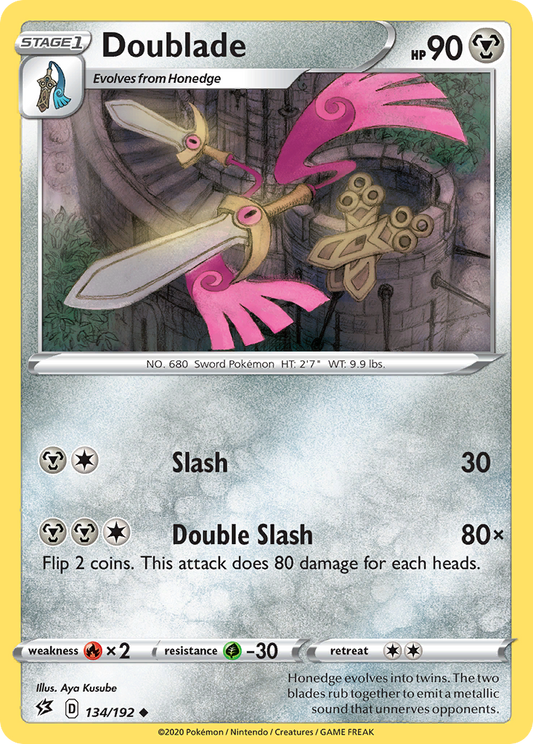Doublade - 134/192 - Uncommon