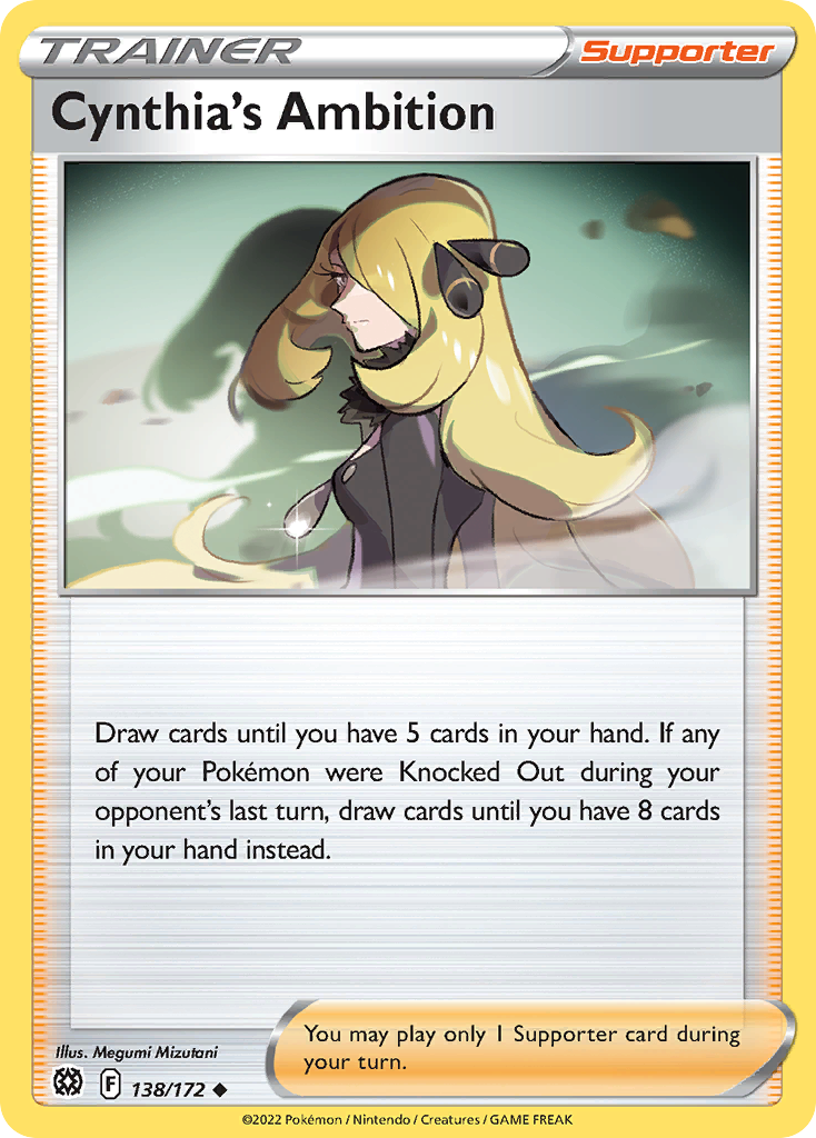 Cynthia's Ambition - 138/172 - Uncommon