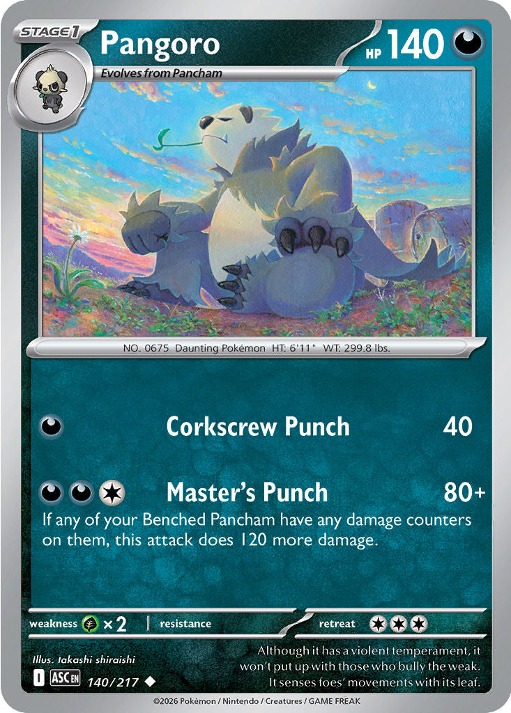 Pangoro - 140/217 - Uncommon