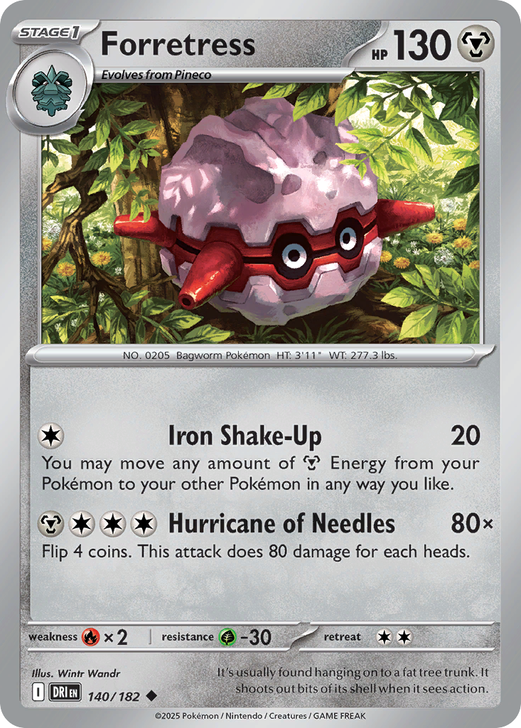 Forretress - 140/182 - Uncommon