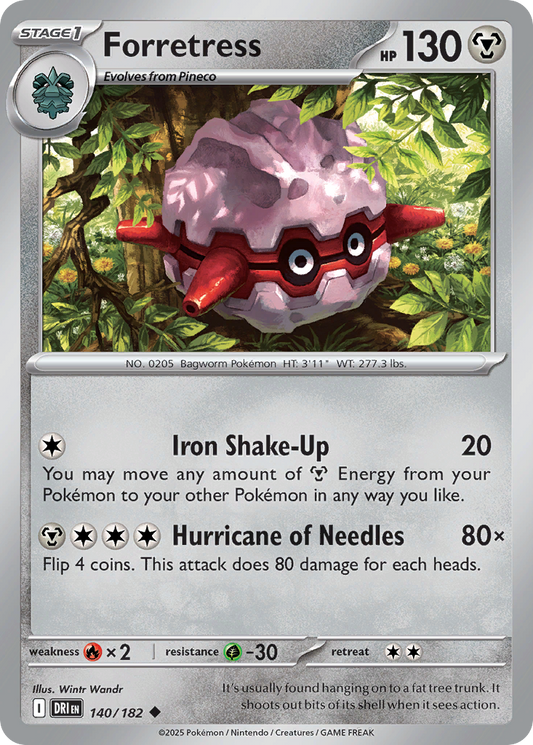 Forretress - 140/182 - Uncommon