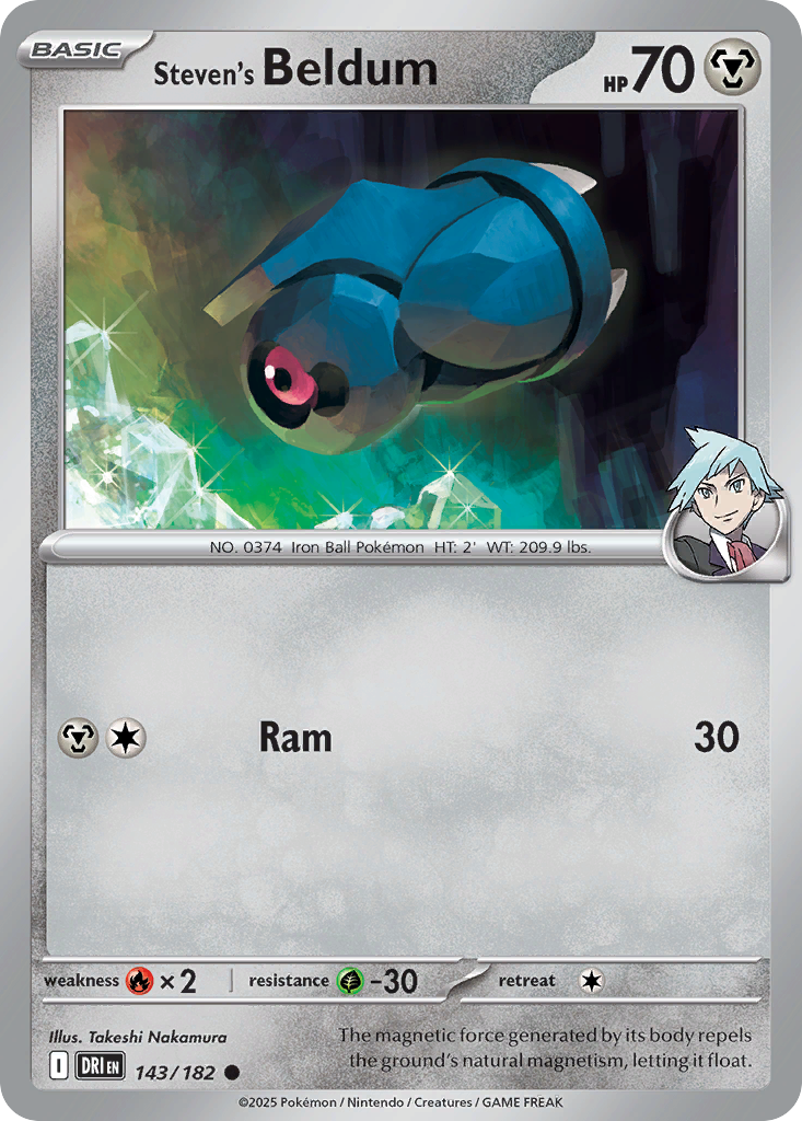 Steven's Beldum - 143/182 - Common