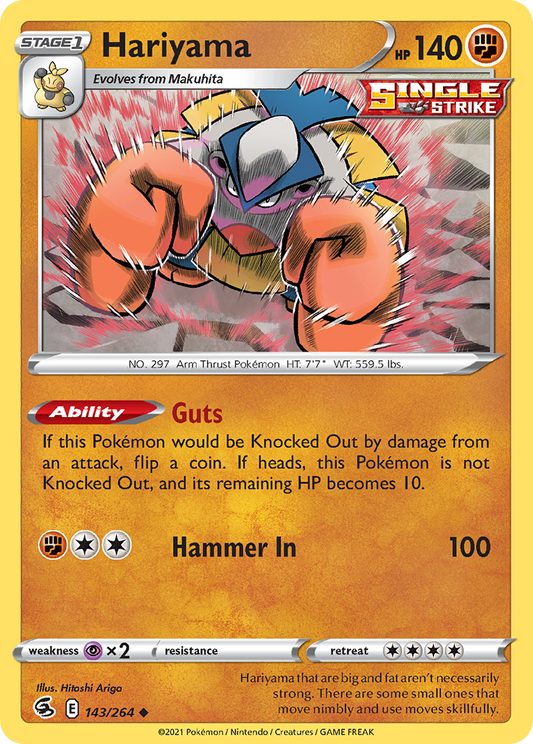 Hariyama - 143/264 - Uncommon