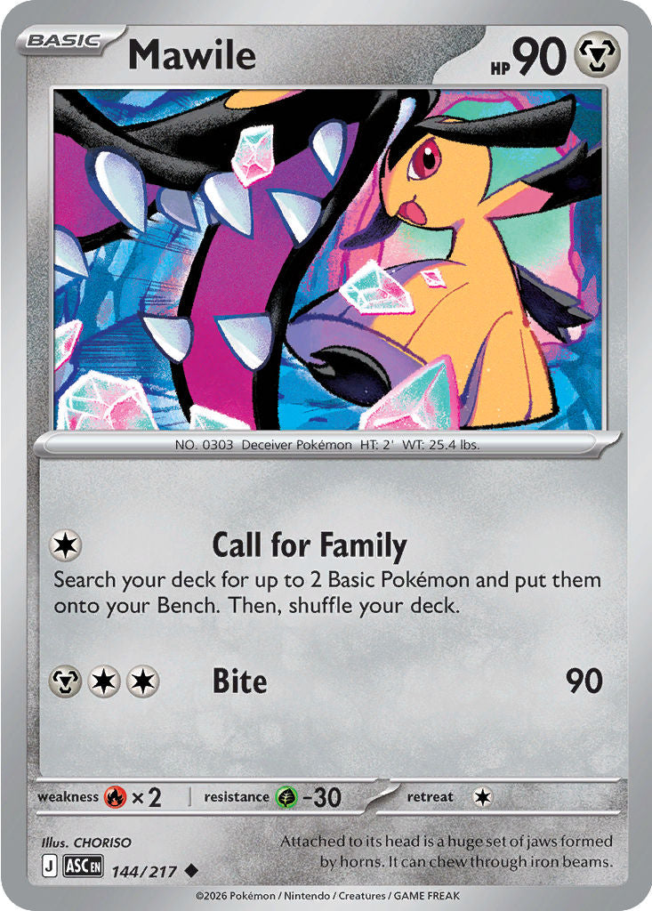 Mawile - 144/217 - Uncommon