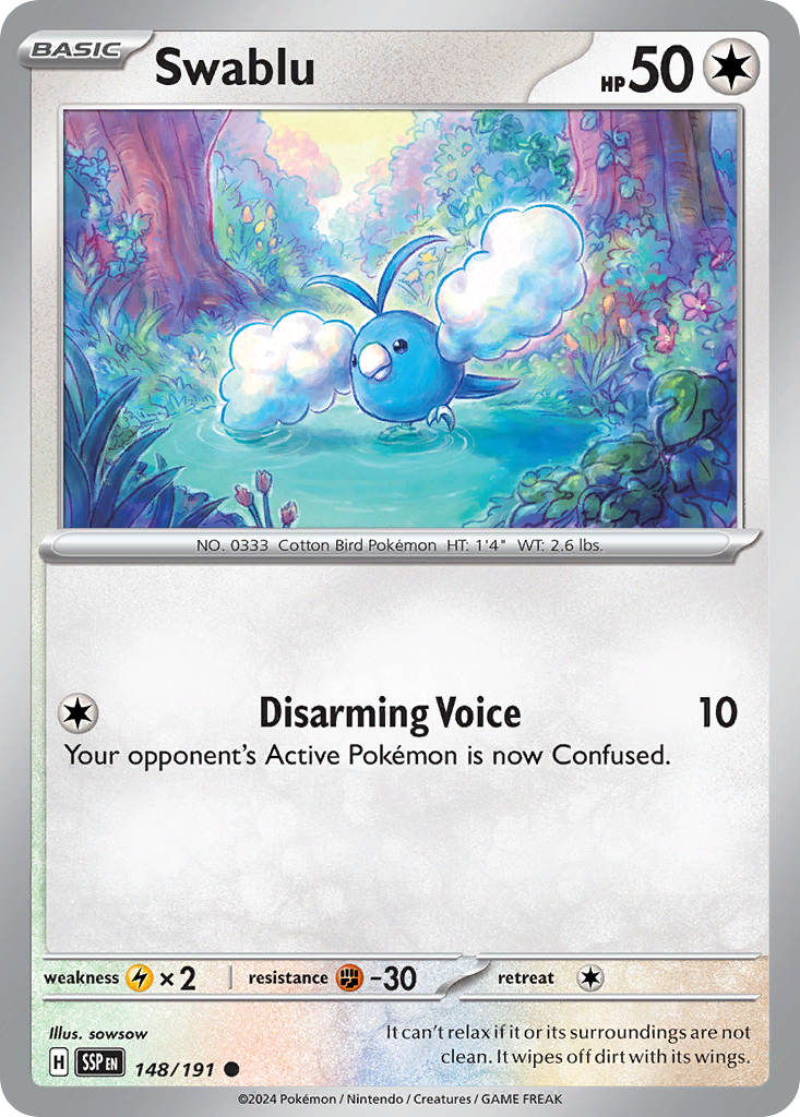 Swablu - 148/191 - Common