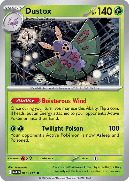 Dustox - 015/217 - Uncommon