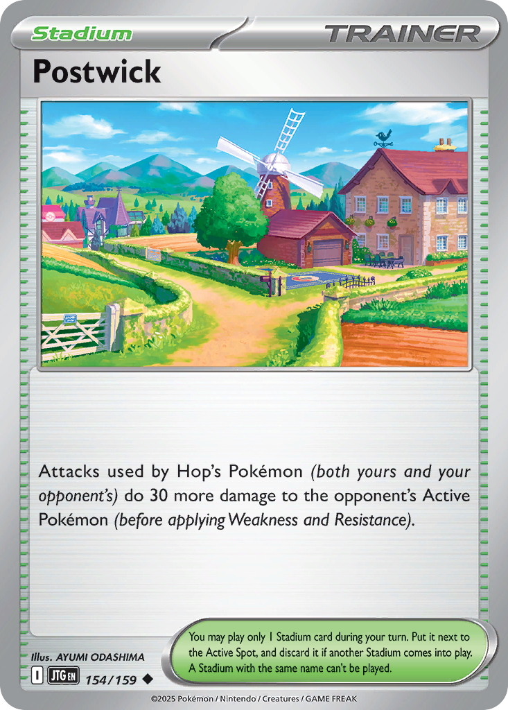 Postwick - 154/159 - Uncommon