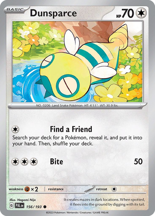 Dunsparce - 156/193 - Common