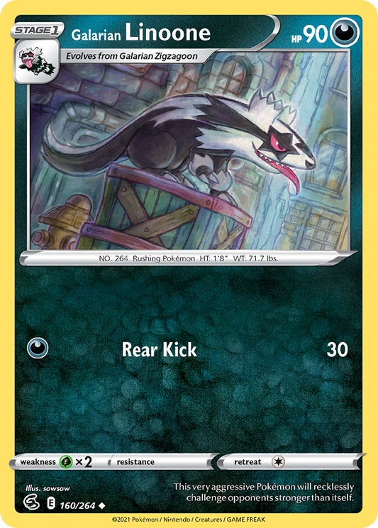 Galarian Linoone - 160/264 -  Uncommon