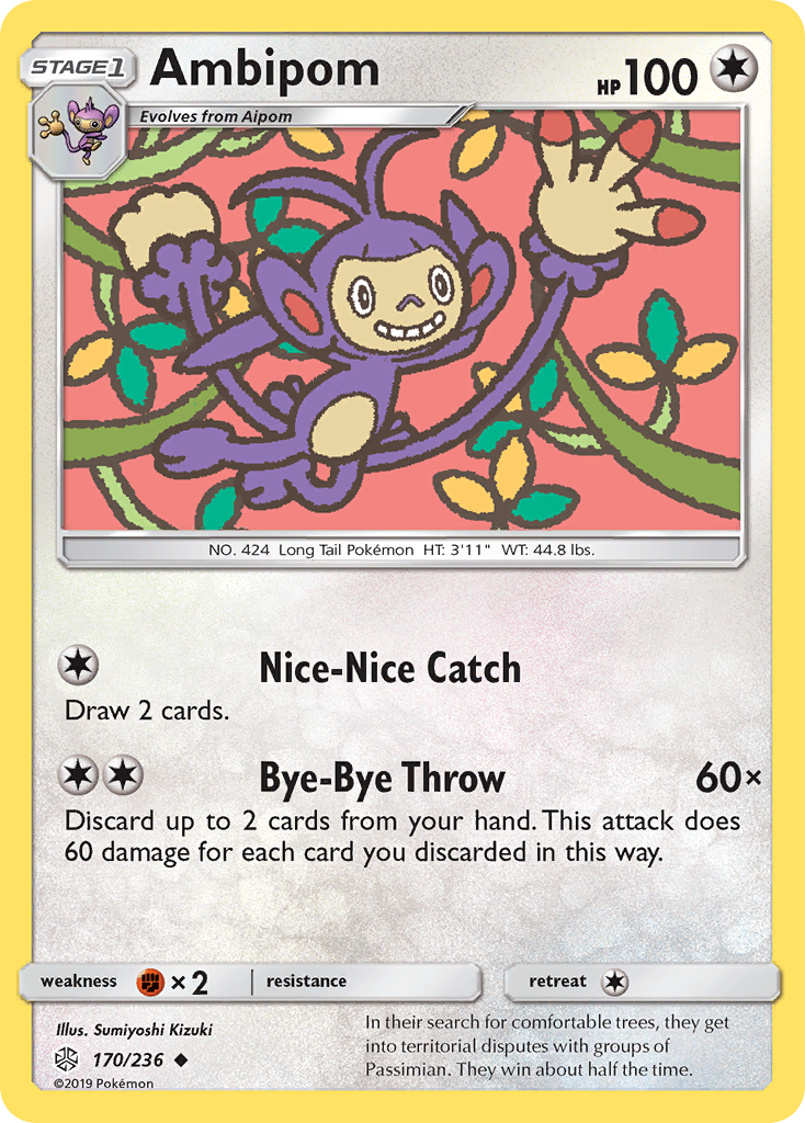 Ambipom - 170/236 - Uncommon