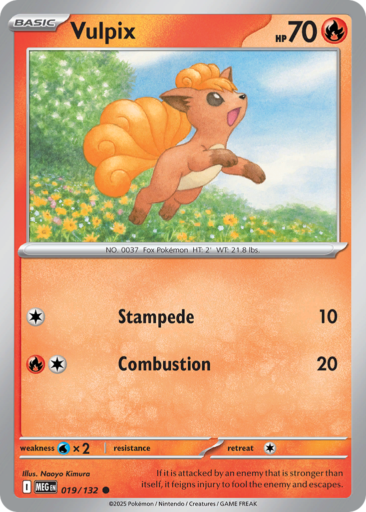 Vulpix - 019/132 - Common