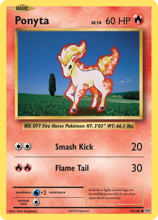 Ponyta - 019/108 - Common