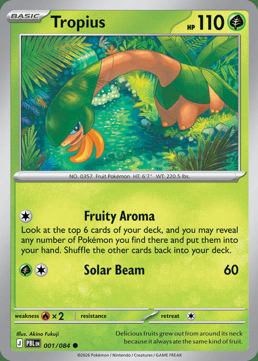 Tropius - 001/084 - Common