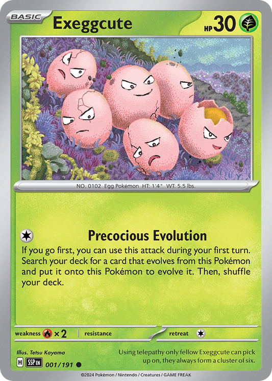Exeggcute - 001/191 - Common