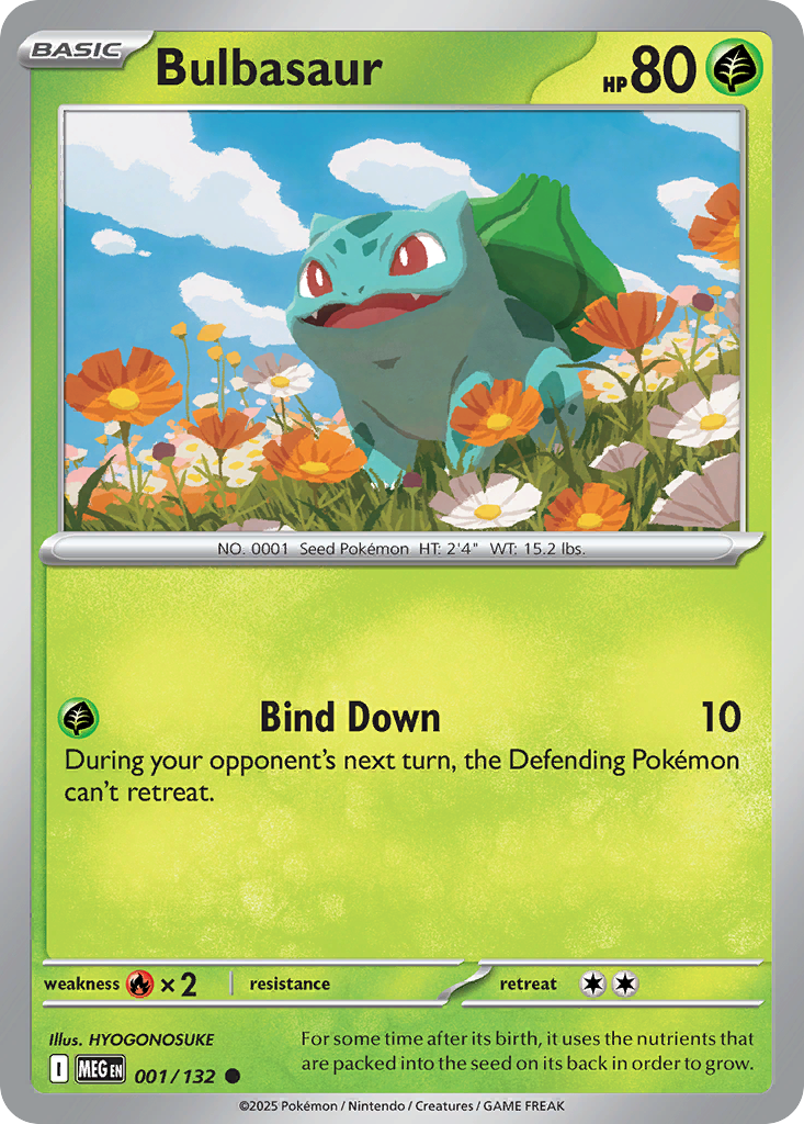 Bulbasaur - 001/132 - Common