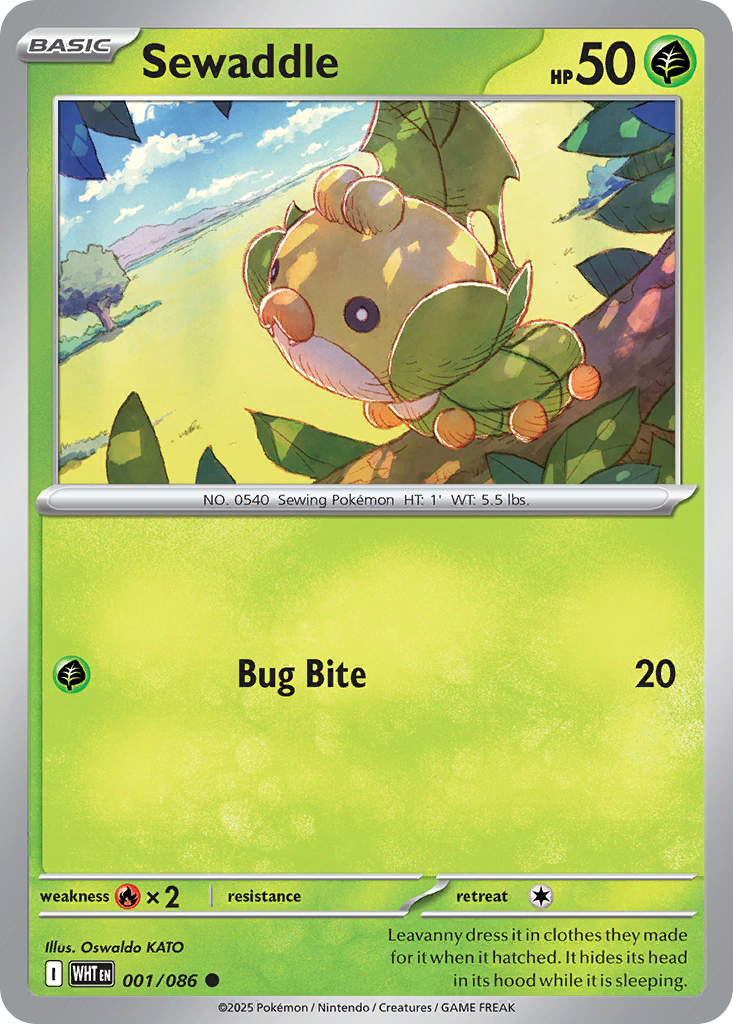 Sewaddle - 001/086 - Common