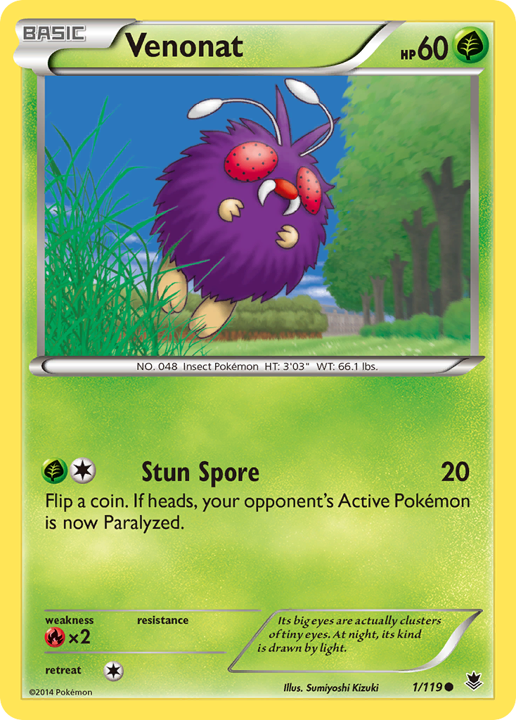 Venonat - 001/119 - Common