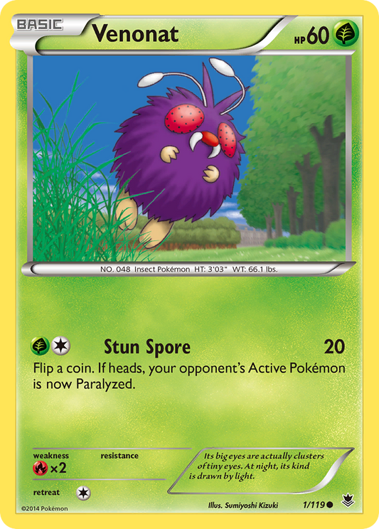 Venonat - 001/119 - Common