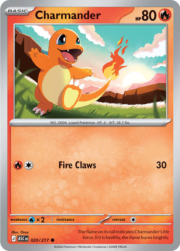 Charmander - 020/217 - Common