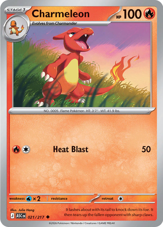 Charmeleon - 021/217 - Common
