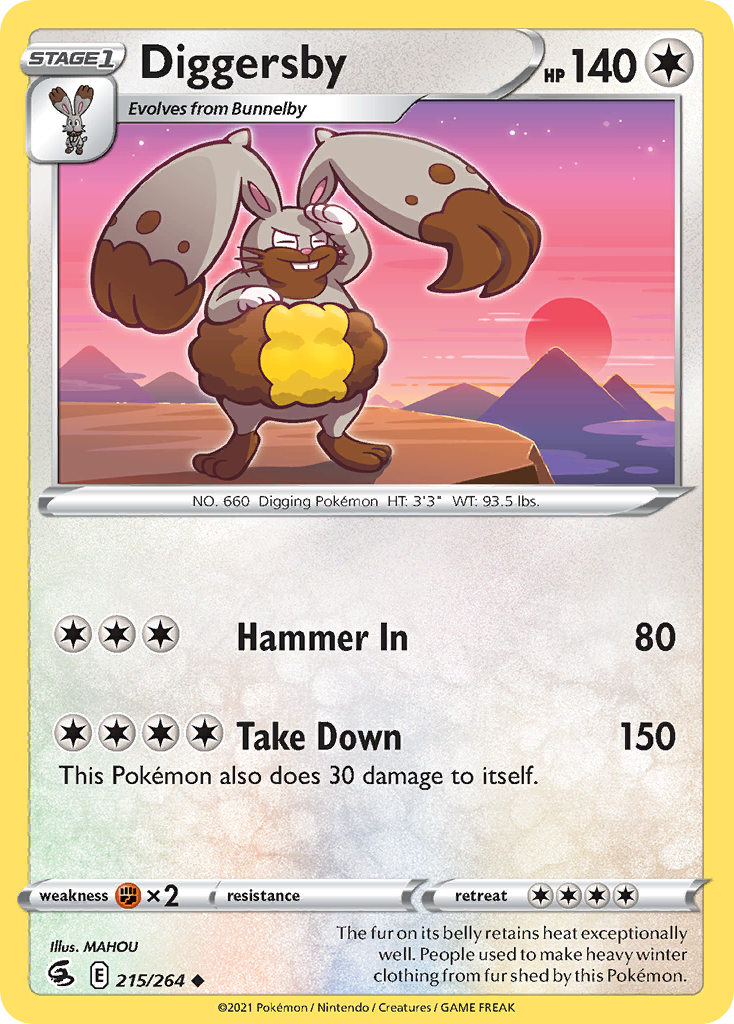 Diggersby - 215/264 - Uncommon